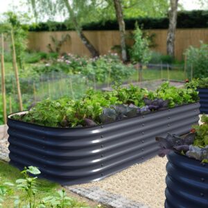 Olle Galvanized Raised Garden Beds - Ollegardens