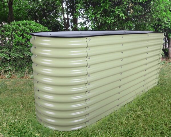 32" Tall, 12-in-1 Galvanized Garden Beds - Ollegardens