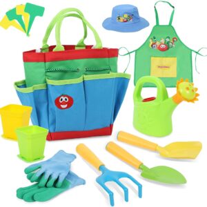 Olle Gardens VeggieTales Kids Gardening Set - Green - Ollegardens