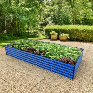 17" Tall Rectangle Infinity Raised Garden Bed - Ollegardens