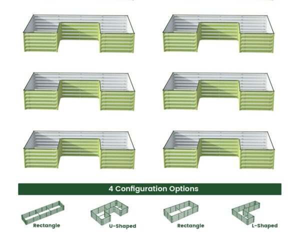 Bundle of 8 | Infinity Olle Gardens Raised Beds - Image 6