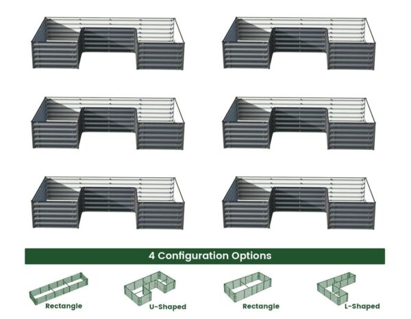 Bundle of 8 | Infinity Olle Gardens Raised Beds - Image 3